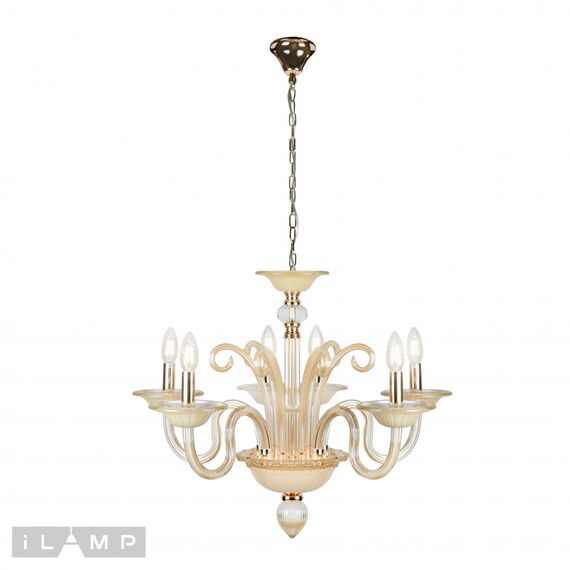 Подвесная люстра iLamp Classic P2318-6GD