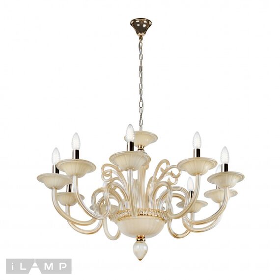 Подвесная люстра iLamp Classic P2318-10GD, изображение 2
