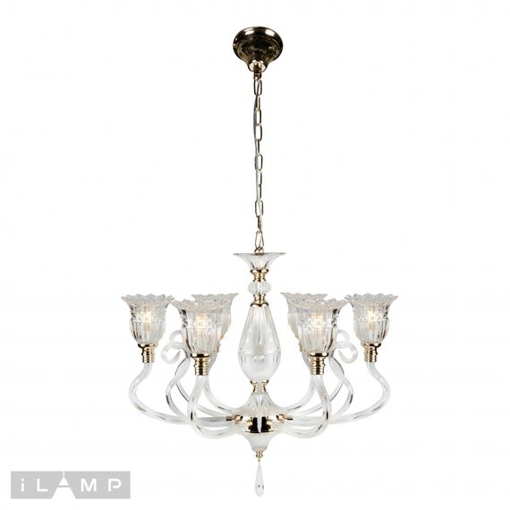 Подвесная люстра iLamp Norm P2326-6 GD, изображение 3