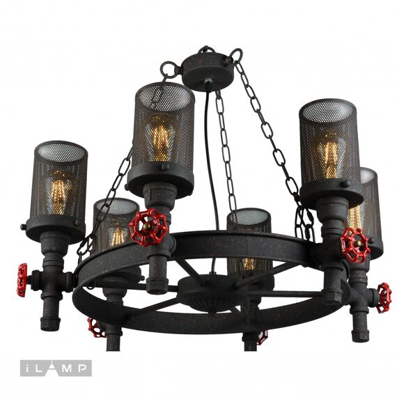 Подвесная люстра iLamp Loco P0182-6, изображение 2