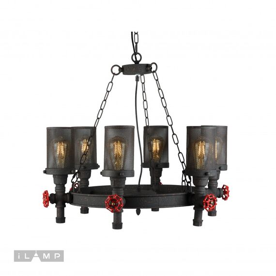 Подвесная люстра iLamp Loco P0182-6, изображение 3