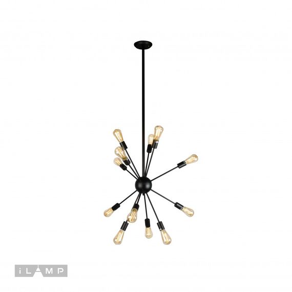 Подвесная люстра iLamp Twins Loft209-12B, изображение 2