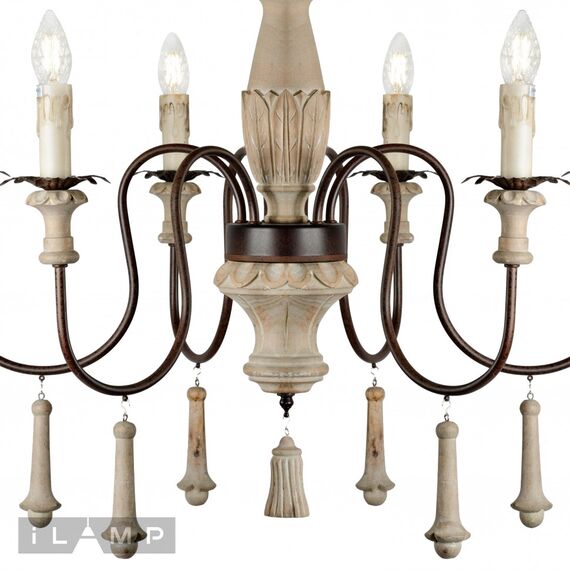 Подвесная люстра iLamp Perla Loft 6223-6, изображение 3