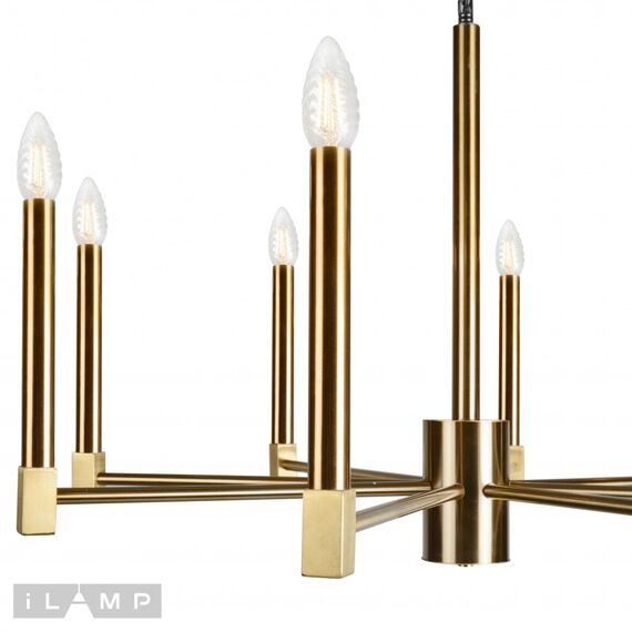 Подвесная люстра iLamp MiMi S1002/8 GD, изображение 3