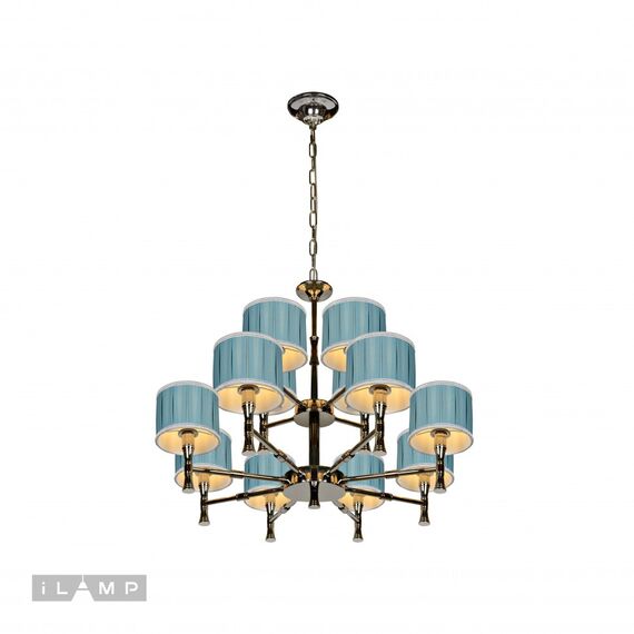 Подвесная люстра iLamp Arcadia 85095/8+4 CR, изображение 2