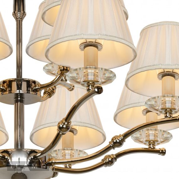 Подвесная люстра iLamp Vivaldi 85125/8+4 CR, изображение 4