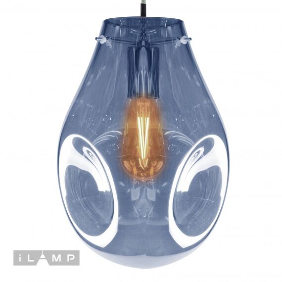 Подвесной светильник iLamp Pear 8827/1P BU, изображение 2