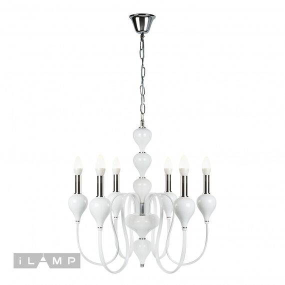 Подвесная люстра iLamp Lady 88003-6 WH