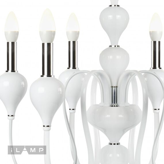 Подвесная люстра iLamp Lady 88003-6 WH, изображение 4