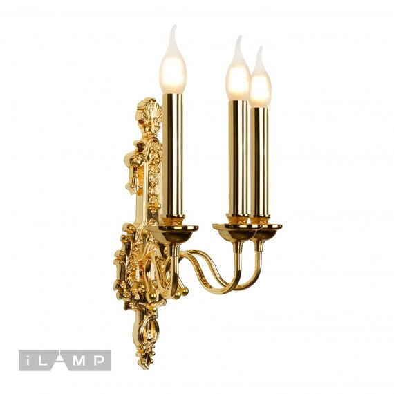 Бра iLamp Louvre B8551-3W GD, изображение 3