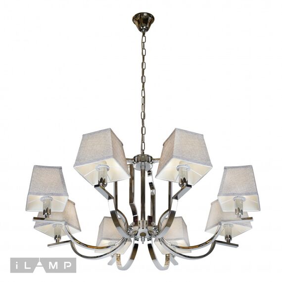 Подвесная люстра iLamp Hilton 6943-8 CR, изображение 4