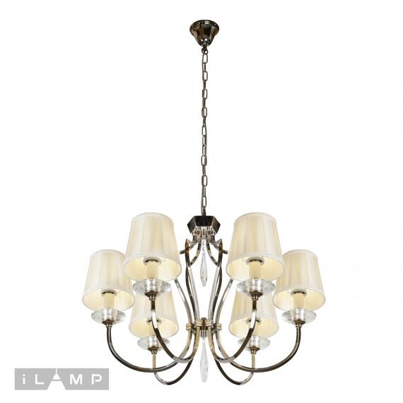 Подвесная люстра iLamp Charm P2508-6 nic, изображение 3