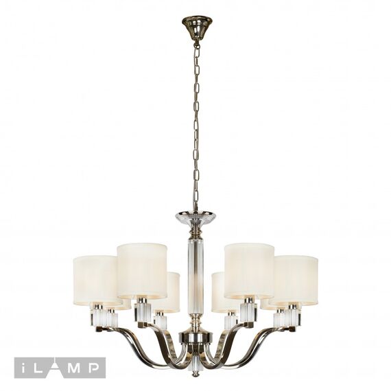 Подвесная люстра iLamp Miami P2337-8 nic, изображение 2