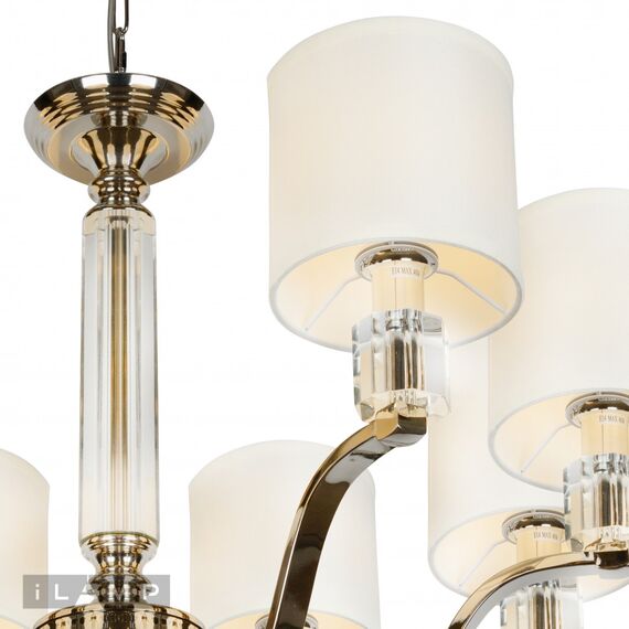 Подвесная люстра iLamp Miami P2337-8 nic, изображение 4