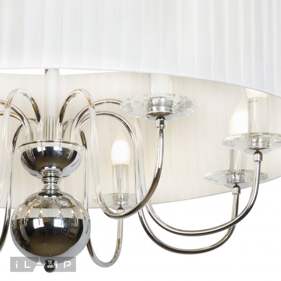 Подвесная люстра iLamp Lucia P5784-8 CR, изображение 4