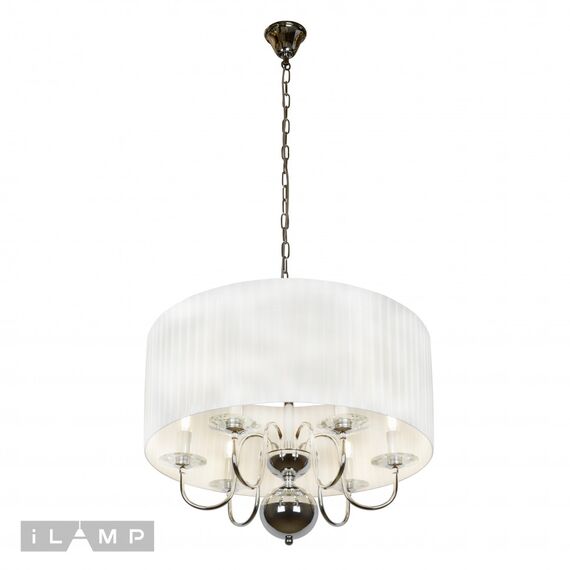Подвесная люстра iLamp Lucia P5784-6 CR, изображение 2