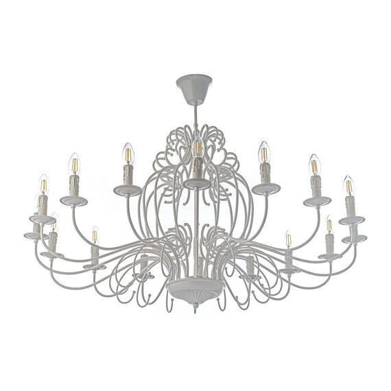 Подвесная люстра Arti Lampadari Amaro E 1.1.16 W, изображение 2