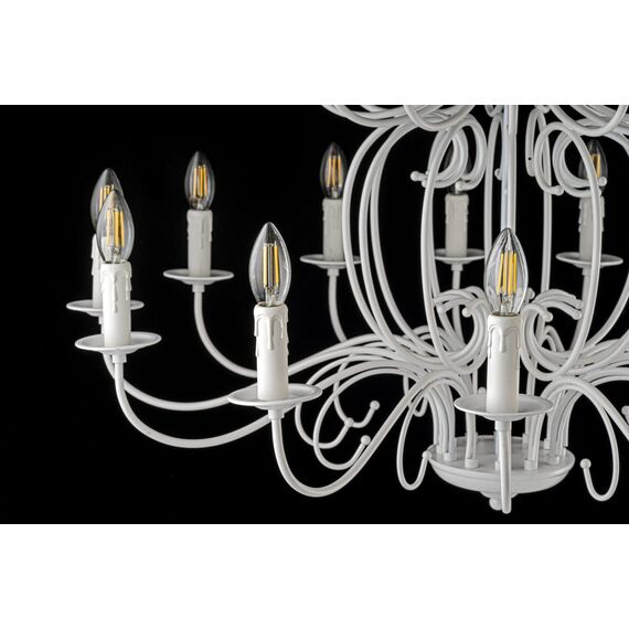 Подвесная люстра Arti Lampadari Amaro E 1.1.12 W, изображение 5