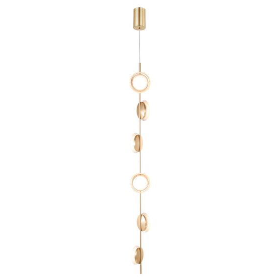 4334-6P1, подвес, D135xH1305/1800, 6xLEDx4W, 1920LM, 4000K, included