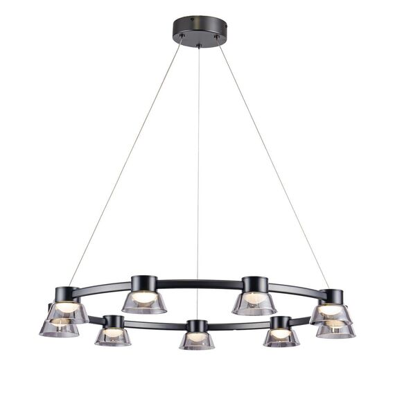 4247-9P, подвесная люстра, D800xH1200/1500, 9xLEDx5.5W, 1080LM, 4000K, included