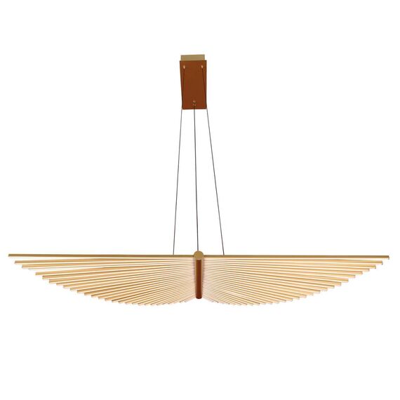 4380-1P, подвесная люстра, L1500xW380xH1980, LEDx120W, 7200LM, 4000K, CRI>90, included