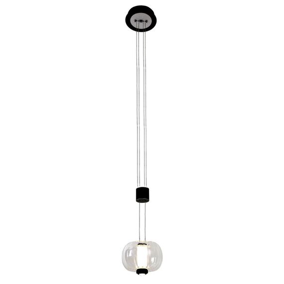 4493-1P, подвес, D160xH1300/1800, LEDx4W + LEDx3W, 420LM, 4000K, included