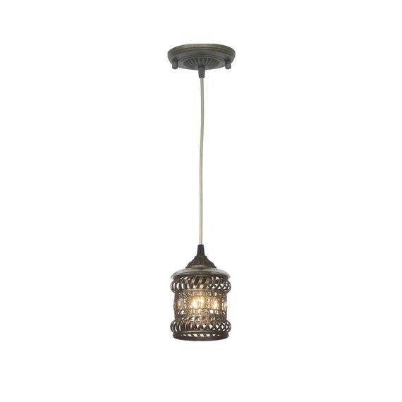 1621-1P, подвес, D130xH1200max, 1xE14x40W, excluded