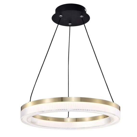 4400-4P, подвесная люстра, D400xH100/1500, LEDx21W, 1838LM, 4000K, IP20, included