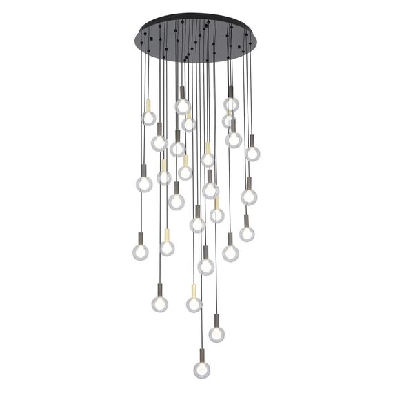 4378-27P, подвесная люстра, D810xH2740, 27xLEDx3.5W, 6305LM, 4000K, CRI>90, included