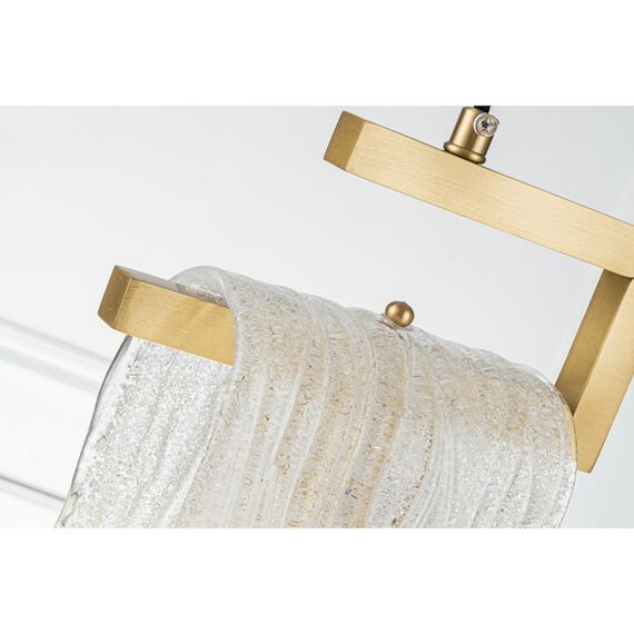 Подвесной светильник Belfast Colvil 3253 BR CL Латунь / Стекло, изображение 5