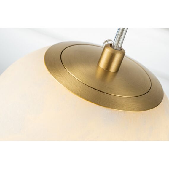 Подвесной светильник Belfast Ravenhill 3271A BR MB Латунь / Камень, изображение 6