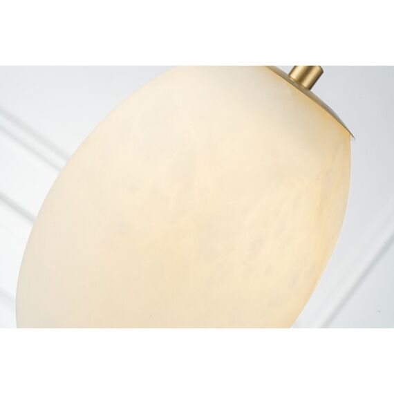 Подвесной светильник Belfast Ravenhill 3271B BR MB Латунь / Камень, изображение 5