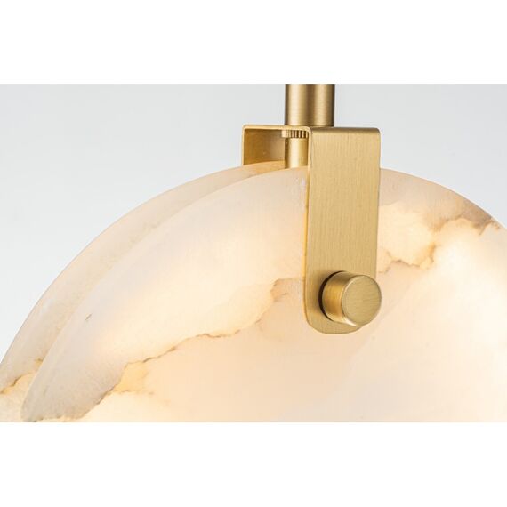 Подвесной светильник Belfast Ravenhill 3276-20 BR MB Латунь / Камень, изображение 6