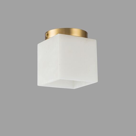 Потолочный светильник Belfast Ravenhill 3333F BR MB Латунь / Камень, изображение 4