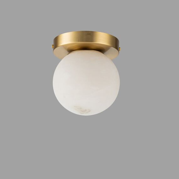 Потолочный светильник Belfast Ravenhill 3333Y BR MB Латунь / Камень, изображение 4