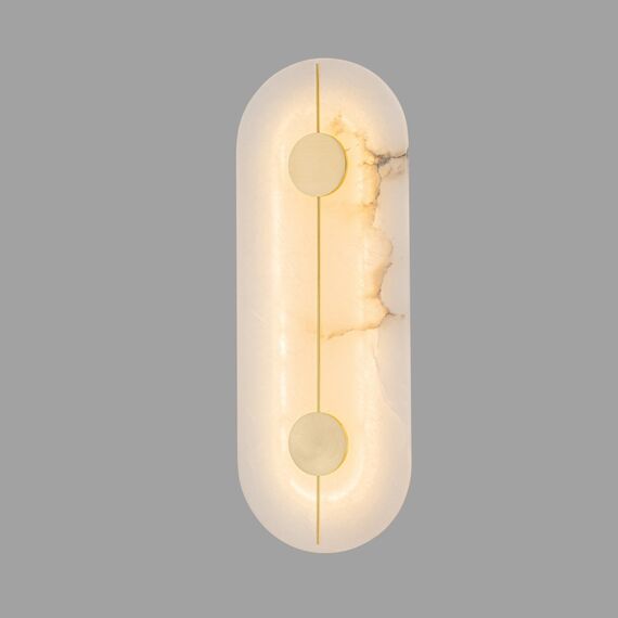 Светильник настенный Belfast Ravenhill 3220 BR MB Латунь / Камень, изображение 3