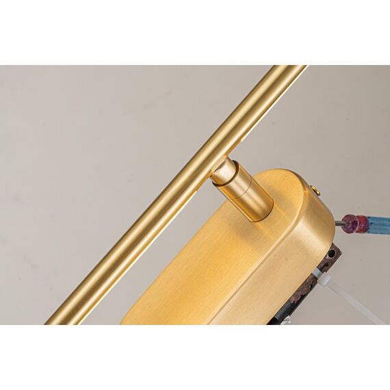 Светильник настенный Belfast Skipton 85001-1W-L BR Латунь, изображение 6