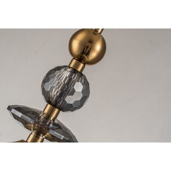 Светильник подвесной Belfast Herbison A1933 / C / A3 GR GL Золотой / Стекло / Серый, изображение 5