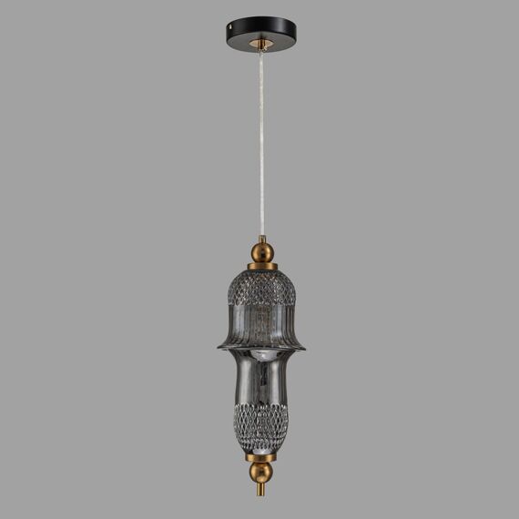 Светильник подвесной Belfast Herbison A1953 / A / A3 GR GL Золотой / Стекло / Серый, изображение 4