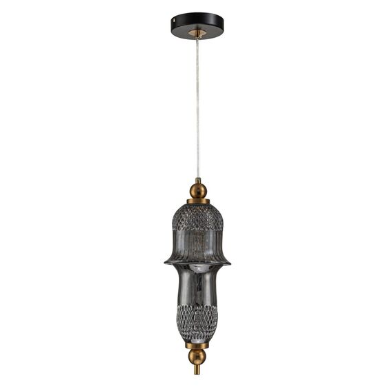 Светильник подвесной Belfast Herbison A1953 / A / A3 GR GL Золотой / Стекло / Серый, изображение 2