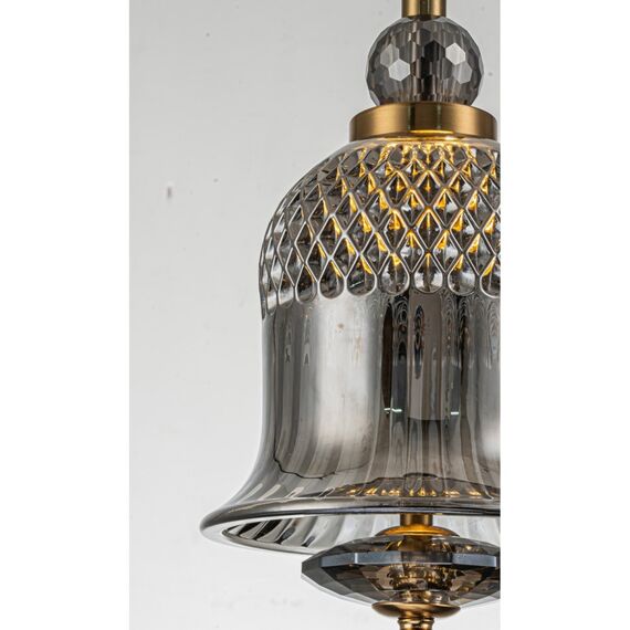 Светильник подвесной Belfast Herbison A1954 / A3 GR GL Золотой / Стекло / Серый, изображение 6