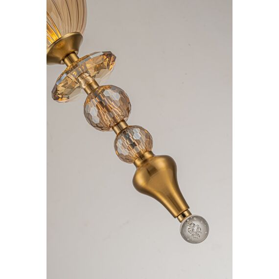 Светильник подвесной Belfast Herbison A1933 / A / A3 CA GL Золотой / Стекло / Янтарный, изображение 6