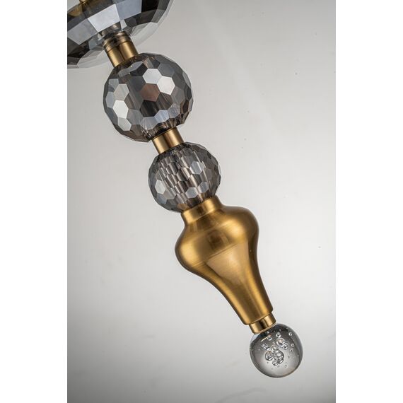 Светильник подвесной Belfast Herbison A1933 / D / A3 GR GL Золотой / Стекло / Серый, изображение 6