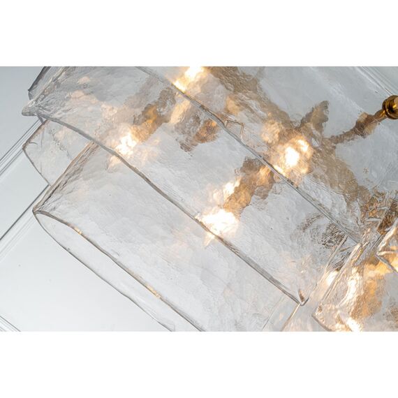 Люстра подвесная Belfast Erskine 22352 / 1000 / 12 GL CL Золотой / Стекло, изображение 5