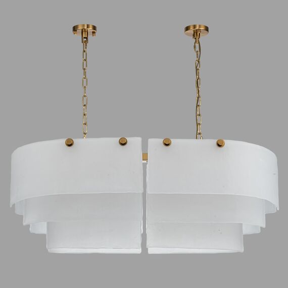 Люстра подвесная Belfast Erskine 22352 / 1000 / 12 GL MT Золотой / Матовое Стекло, изображение 4