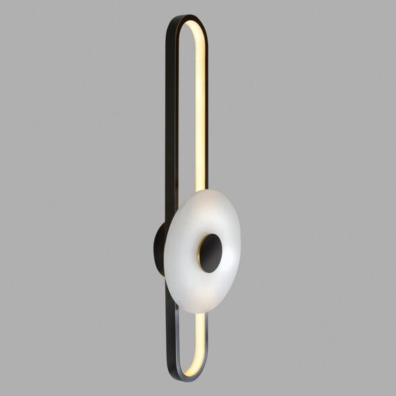 Настенный светильник Belfast Ravenhill 2276 28W 60 BL MB Черный / Камень, изображение 3