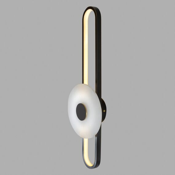 Настенный светильник Belfast Ravenhill 2276 28W 60 BL MB Черный / Камень, изображение 5