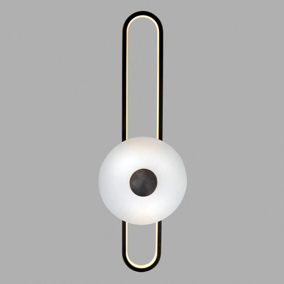 Настенный светильник Belfast Ravenhill 2276 33W 80 BL MB Черный / Камень, изображение 5