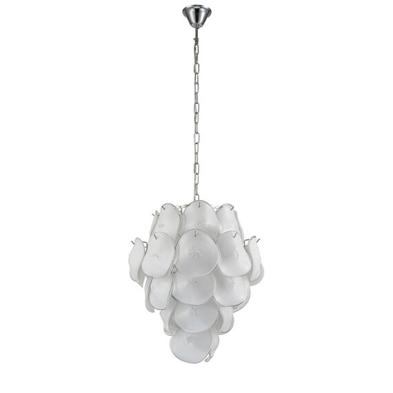 Подвесная люстра Belfast Dublin 6002 / 500 CH WH Хром / Белый, изображение 2