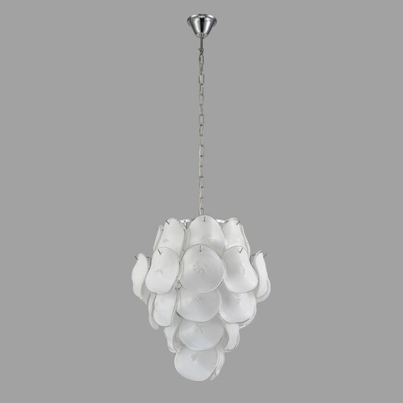 Подвесная люстра Belfast Dublin 6002 / 500 CH WH Хром / Белый, изображение 4